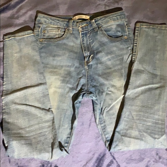 Light wash high waisted jeans - Picture 1 of 2